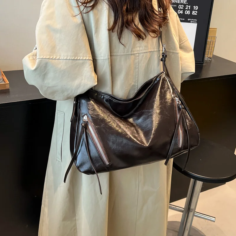 2025 New Retro Large Capaci Tote Bag for Women Commuter Sli Cool Faion Crossbody oulder Bag Casual Simple Sle
2025 New Retro Large Capaci Tote Bag for Women Commuter Sli Cool Faion Crossbody oulder Bag Casual Simple Sle