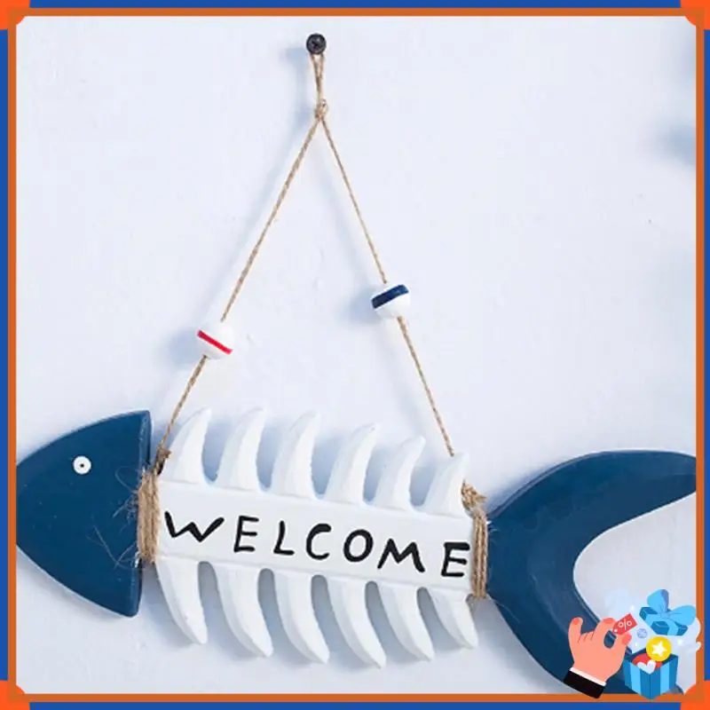 Compact Fish Welcome Sign Nautical Wall Art Decor, Hanging Vintage Fish Ornament Home Bathroom Office Beach Decoration
Compact Fish Welcome Sign Nautical Wall Art Decor, Hanging Vintage Fish Ornament Home Bathroom Office Beach Decoration