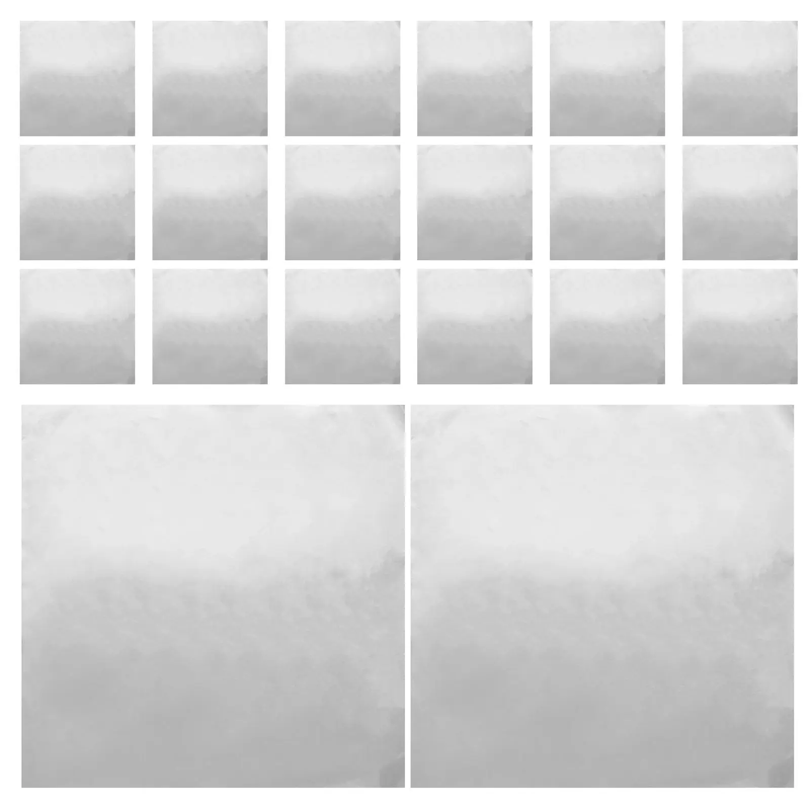 100 Pcs Aluminum Foil Food Packaging BBQ Tin Paper Candy Wrapper Safe Home Kitchen Use Outdoor Barbecue Party
100 Pcs Aluminum Foil Food Packaging BBQ Tin Paper Candy Wrapper Safe Home Kitchen Use Outdoor Barbecue Party