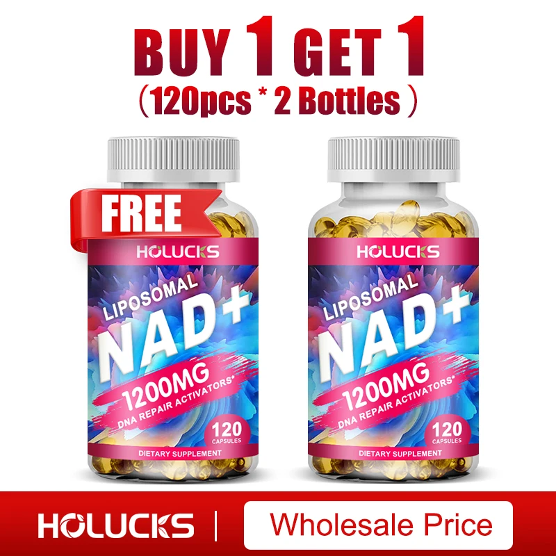 Liposomal NAD+ Supplement 1200mg Capsules, Enhanced Absorption, Boosting NAD+, Age Defense, Energy, Metabolic Repair
Liposomal NAD+ Supplement 1200mg Capsules, Enhanced Absorption, Boosting NAD+, Age Defense, Energy, Metabolic Repair