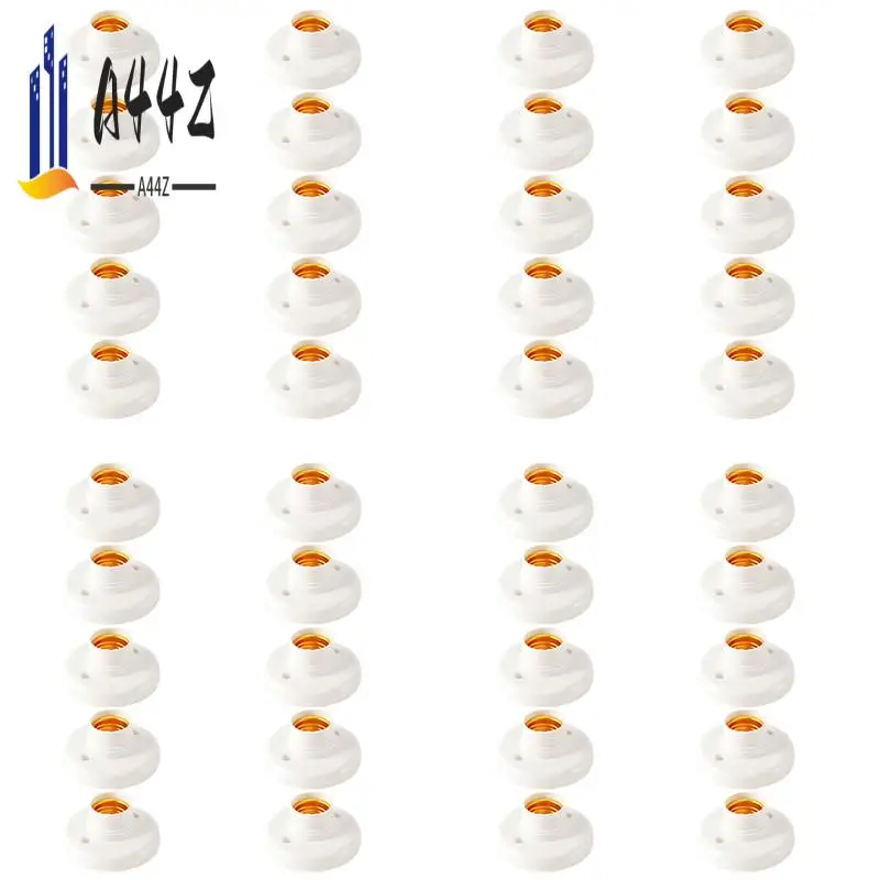 A44Z-40Pcs E27 Пластиковый винтовой держатель лампы Круглый держатель лампы Патрон для лампы Адаптер
A44Z-40Pcs E27 Пластиковый винтовой держатель лампы Круглый держатель лампы Патрон для лампы Адаптер