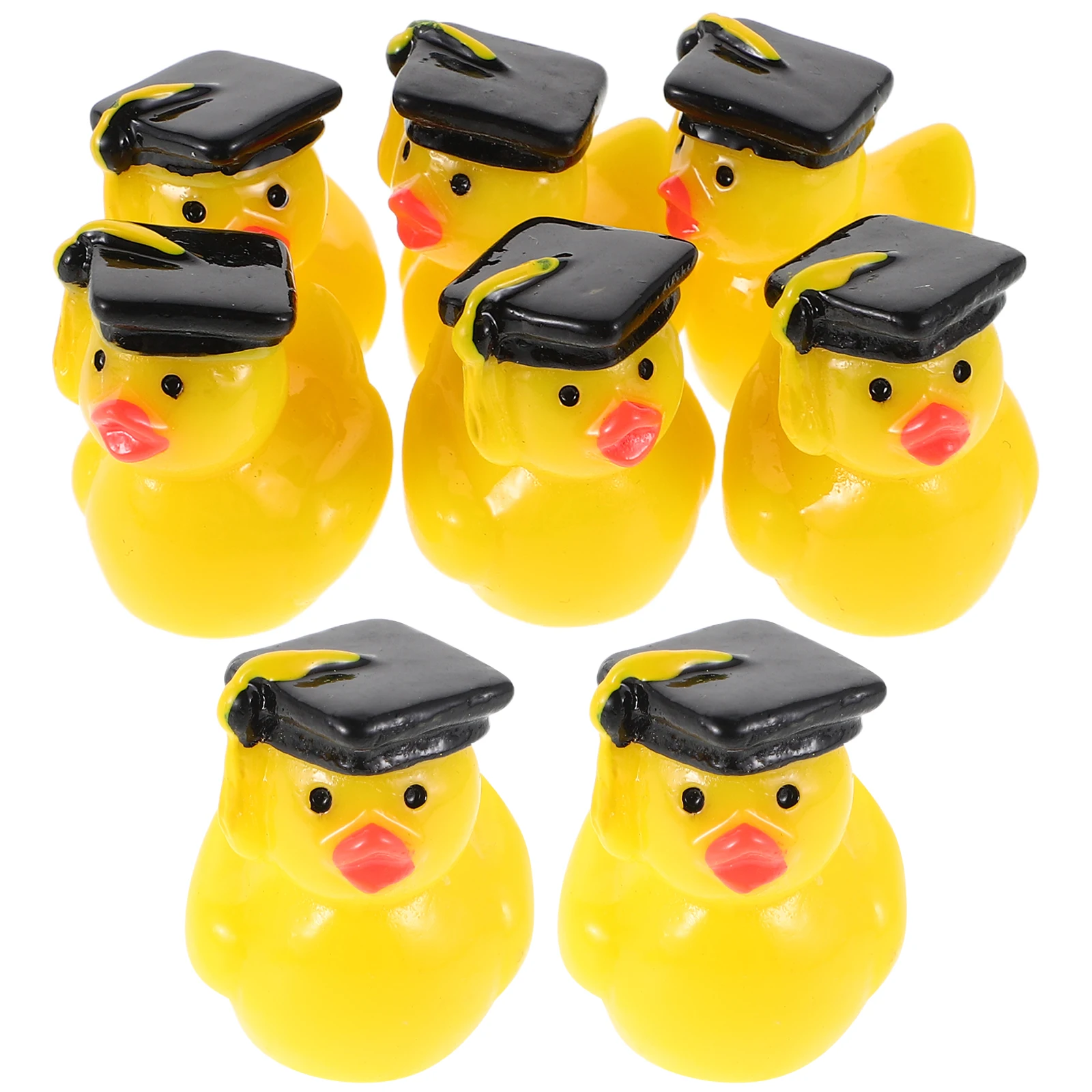 8pcs Doctor Duck Statue Yellow Resin Graduation Hat Mini Decorations Compact Creative Desk Ornaments Home Accessories Miniatures
8pcs Doctor Duck Statue Yellow Resin Graduation Hat Mini Decorations Compact Creative Desk Ornaments Home Accessories Miniatures
