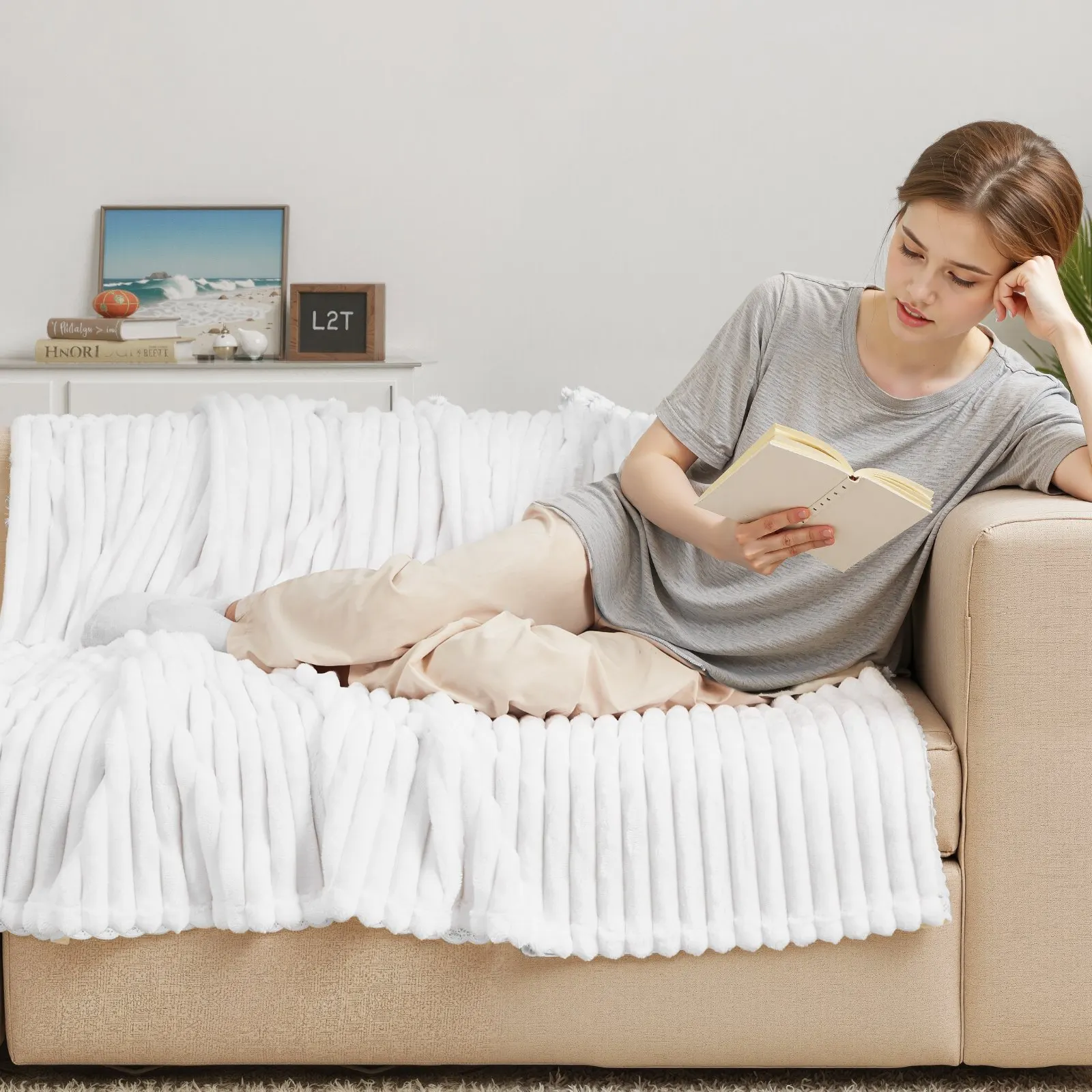 Флисовый плед: супермягкий, легкий, плюшевый, теплый, 50x60 дюймов (1270x1524 мм)
Флисовый плед: супермягкий, легкий, плюшевый, теплый, 50x60 дюймов (1270x1524 мм)