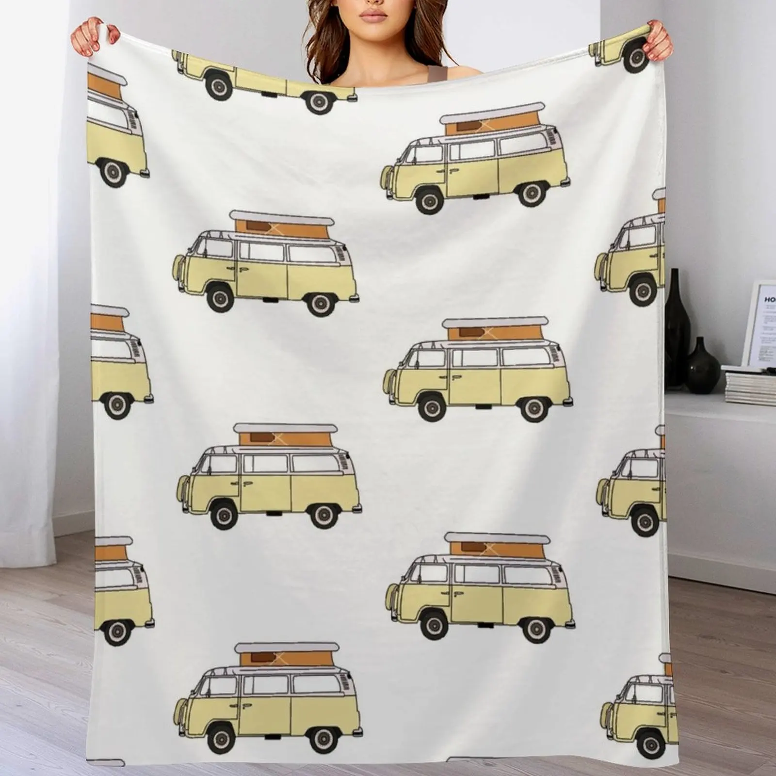 yellow retro van Throw Blanket All Season Lightweight Soft Blanket for Bed
yellow retro van Throw Blanket All Season Lightweight Soft Blanket for Bed
