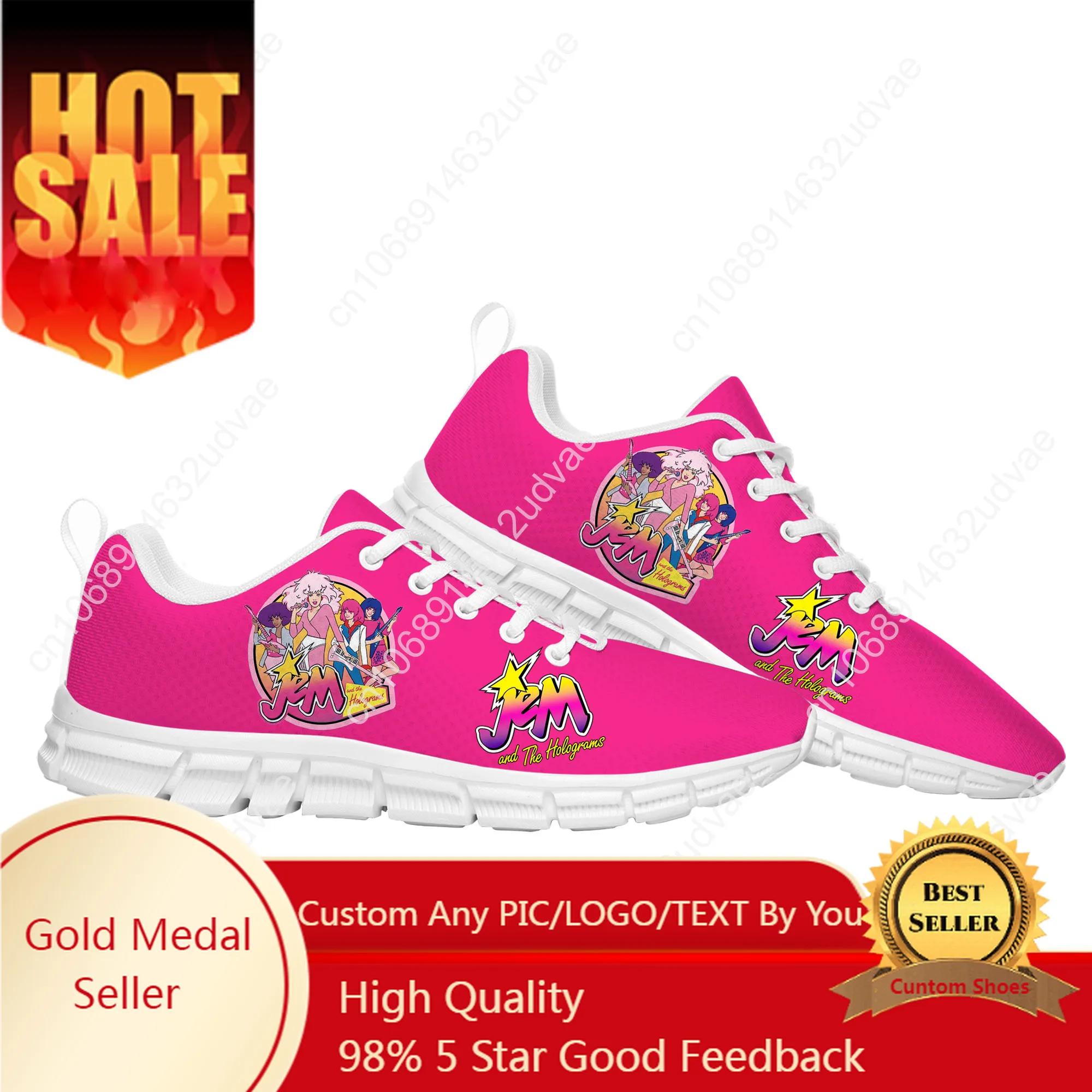 Jem and The Holograms Sports Shoes Mens Womens Teenager Customized Sneakers Casual Custom Made Shoe High Quality Couple Shoes
Jem and The Holograms Sports Shoes Mens Womens Teenager Customized Sneakers Casual Custom Made Shoe High Quality Couple Shoes