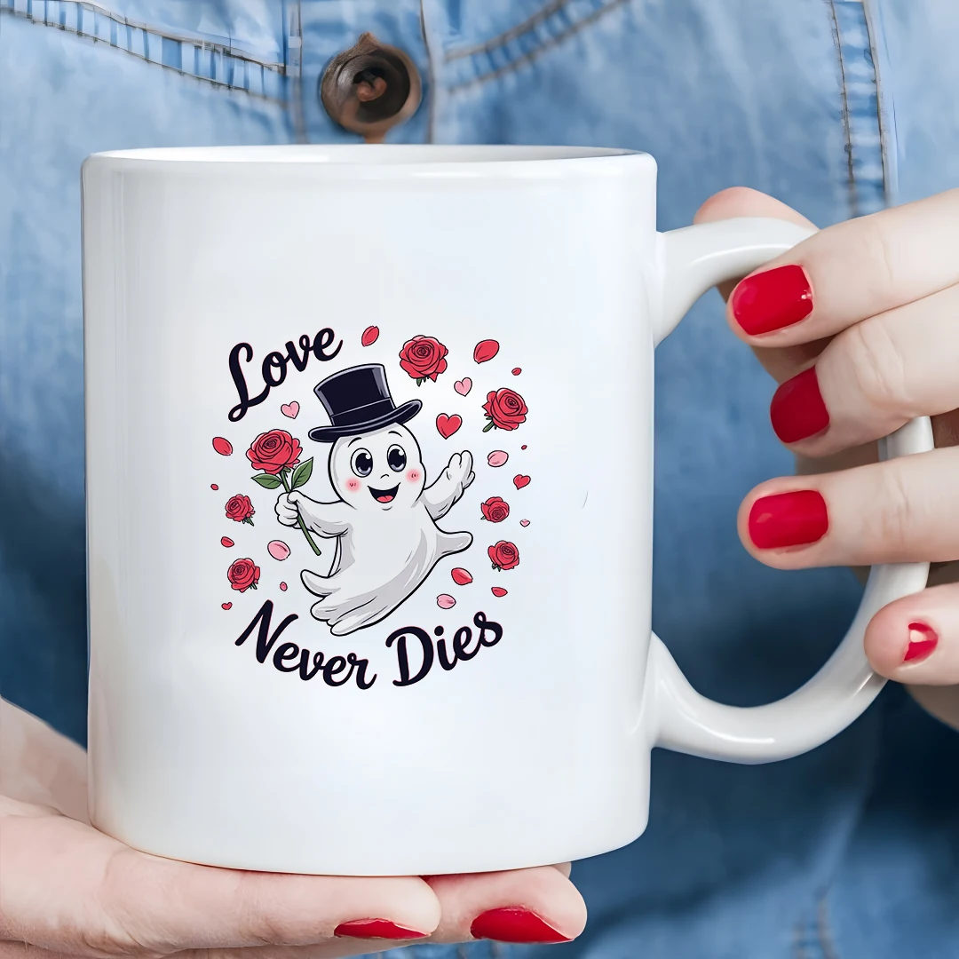 11oz Mug + Romantic Ghost Cartoon Cup + Kids Drink Cup + Christmas Gift + Family Office Cup - Love Endures
11oz Mug + Romantic Ghost Cartoon Cup + Kids Drink Cup + Christmas Gift + Family Office Cup - Love Endures