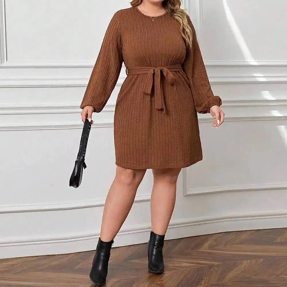 2025 Women's Size Large New Collection Waist Cinched Round Neck Bubble Sleeves A-line Skirt Temperament Commuting Dress Y2k
2025 Women's Size Large New Collection Waist Cinched Round Neck Bubble Sleeves A-line Skirt Temperament Commuting Dress Y2k