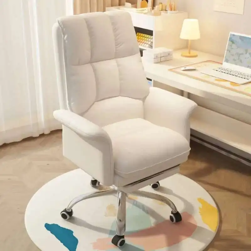 Support Back Gaming Chair Wheels Glides Comfy Luxury Office Chair White Girls Aesthetic Silla Para Oficina Furniture Decoration
Support Back Gaming Chair Wheels Glides Comfy Luxury Office Chair White Girls Aesthetic Silla Para Oficina Furniture Decoration