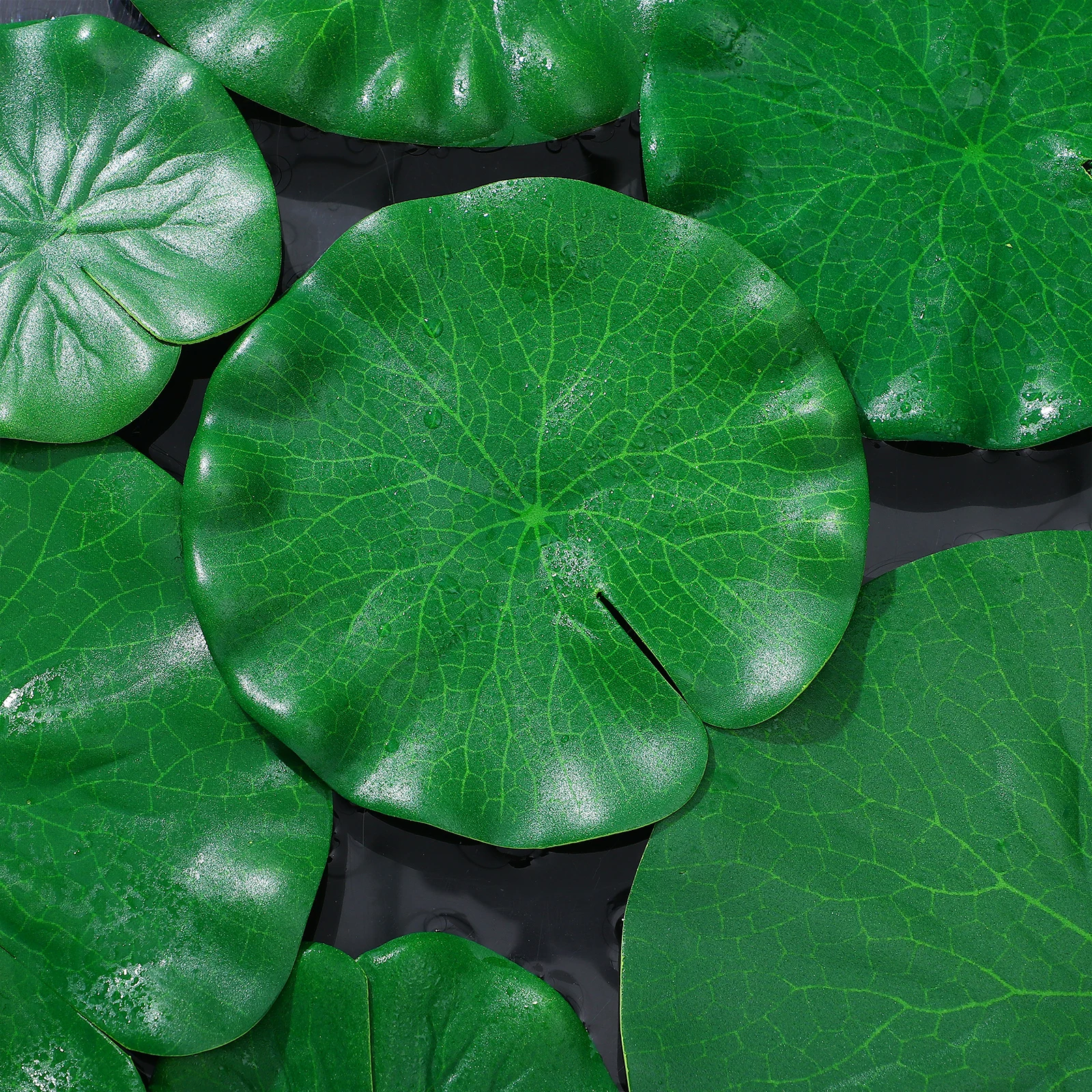16 Pcs Vibrant Lotus Leaves Floating Pond Decor Artificial Versatile For Gardens and Aquariums 
16 Pcs Vibrant Lotus Leaves Floating Pond Decor Artificial Versatile For Gardens and Aquariums