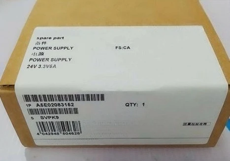 Brand New Original A5E02083152 Industrial Calculator Power Supply, Full Stock Expedited shipping
Brand New Original A5E02083152 Industrial Calculator Power Supply, Full Stock Expedited shipping