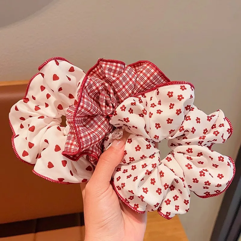 Red Flower Elastic Hair Bands Princess Girl Headdress Sweet Children Hair Ties Accessories Plaid Bow Love Dot Kids Rubber Ropes
Red Flower Elastic Hair Bands Princess Girl Headdress Sweet Children Hair Ties Accessories Plaid Bow Love Dot Kids Rubber Ropes