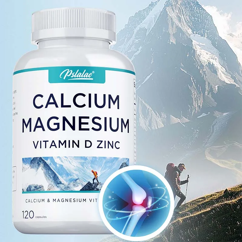 Calcium Magnesium Vitamin D Zinc Supplement - Helps Support Healthy Joints and Strong Bones, Boosts Immune System
Calcium Magnesium Vitamin D Zinc Supplement - Helps Support Healthy Joints and Strong Bones, Boosts Immune System