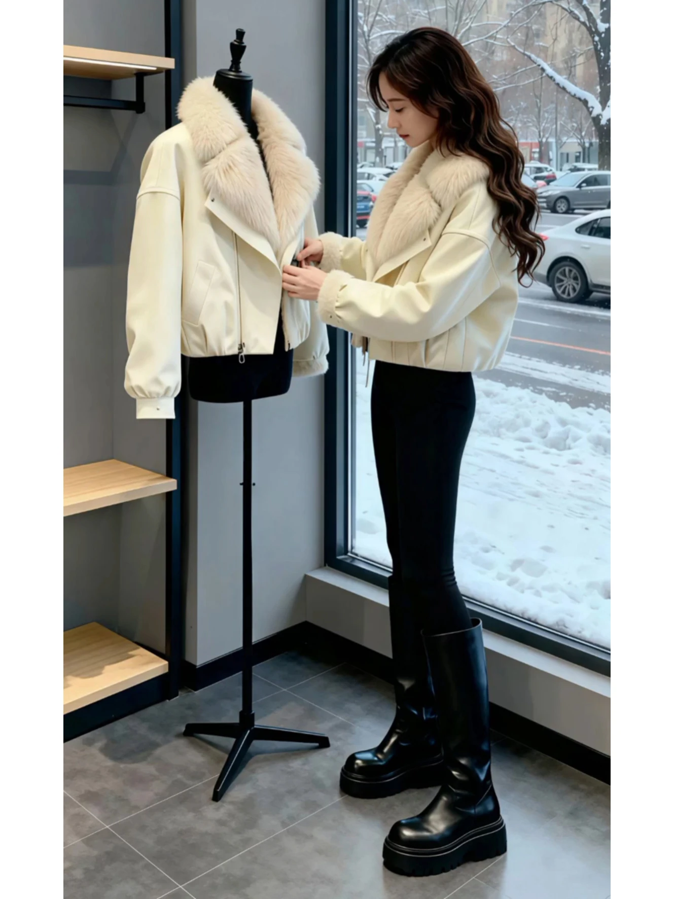 Winter Thiened Women's down Cotton Jaet Casual Sli Faionable Workwear Coat Warm Comfortable Commute Sle Korean Lo...
Winter Thiened Women's down Cotton Jaet Casual Sli Faionable Workwear Coat Warm Comfortable Commute Sle Korean Lo...
