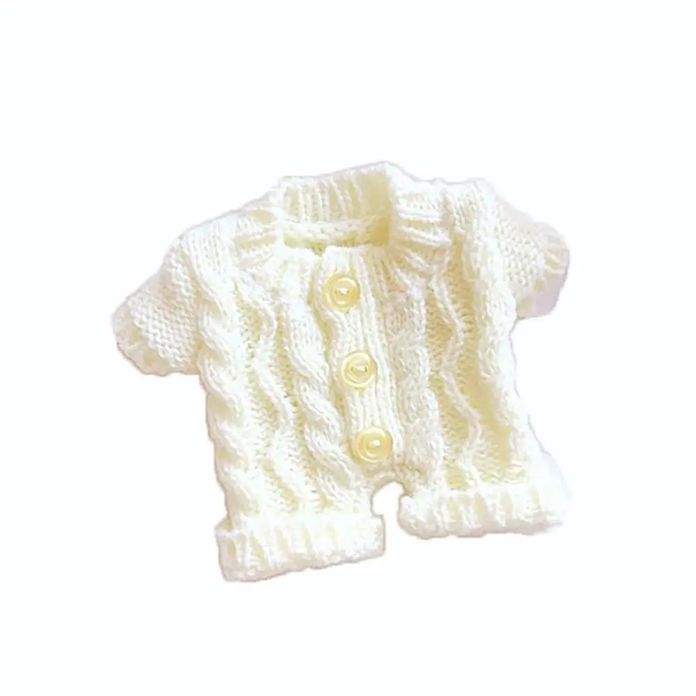Kawaii Change Dressing Game, хлопковые куклы, вязаное боди с кроликом и котом, одежда 20 см, комбинезоны с мультяшными животными
Kawaii Change Dressing Game, хлопковые куклы, вязаное боди с кроликом и котом, одежда 20 см, комбинезоны с мультяшными животными