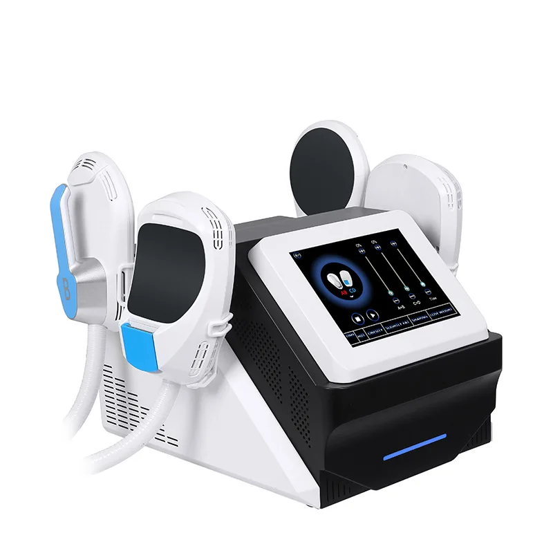 4 Handles Portable EMS sculpt Machine EMS body sculpting with RF for Body Sculpting Muscle Strength Weight Loss
4 Handles Portable EMS sculpt Machine EMS body sculpting with RF for Body Sculpting Muscle Strength Weight Loss