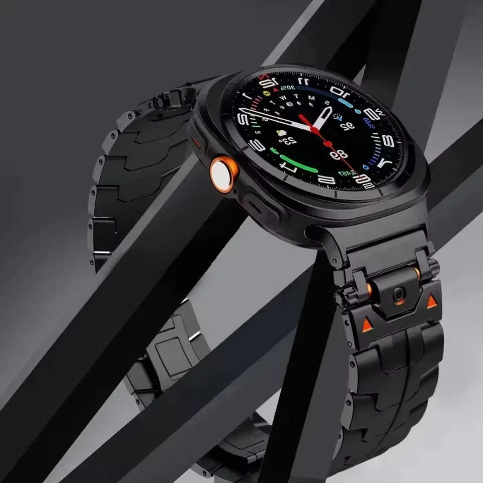 Stainless Steel Metal Strap for Samsung Galaxy Watch 2025 Ultra 47mm Titanium Alloy Band for Galaxy Watch 8-7 Ultra Replaceable
Stainless Steel Metal Strap for Samsung Galaxy Watch 2025 Ultra 47mm Titanium Alloy Band for Galaxy Watch 8-7 Ultra Replaceable