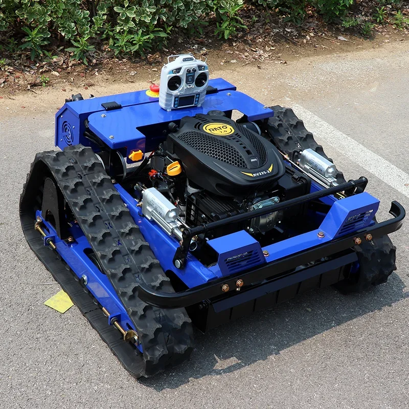 HotSale Mini Crawler Grass Cutter Mini Remote Control Lawn Mower Grass Blade Robot Mower
HotSale Mini Crawler Grass Cutter Mini Remote Control Lawn Mower Grass Blade Robot Mower