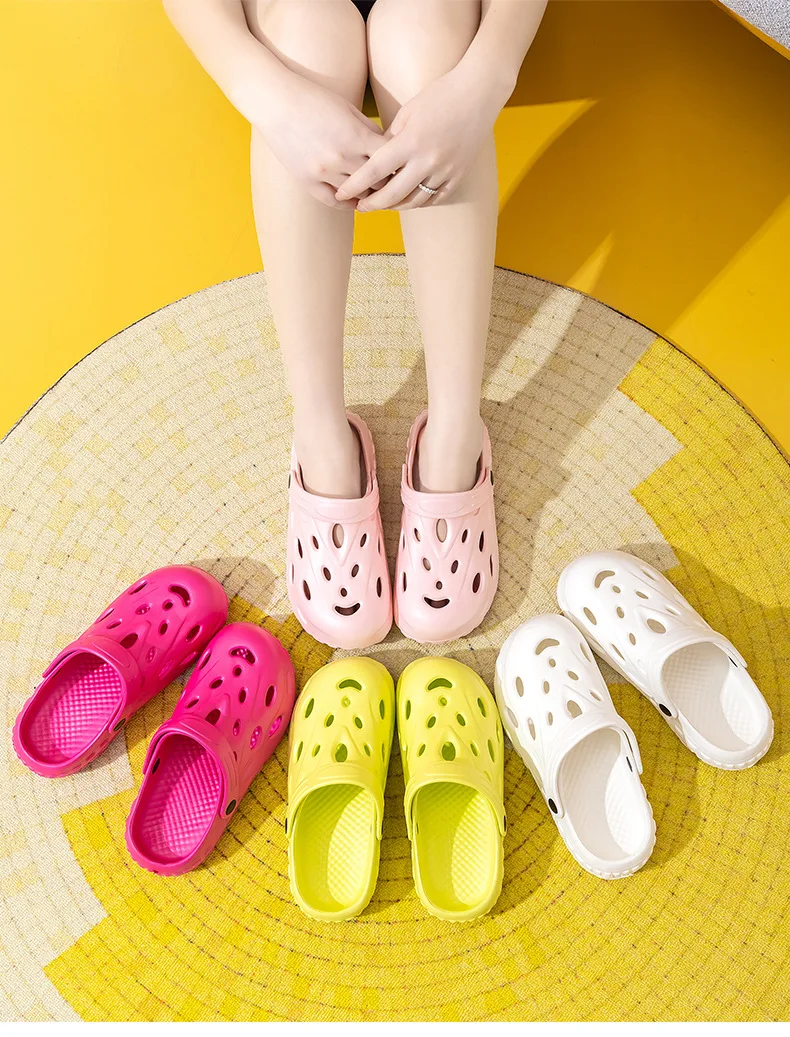 Lightweight Comfortable Couple Sandals Non Slip Design Summer Beach Shoes Breathable Garden Shoes
Lightweight Comfortable Couple Sandals Non Slip Design Summer Beach Shoes Breathable Garden Shoes