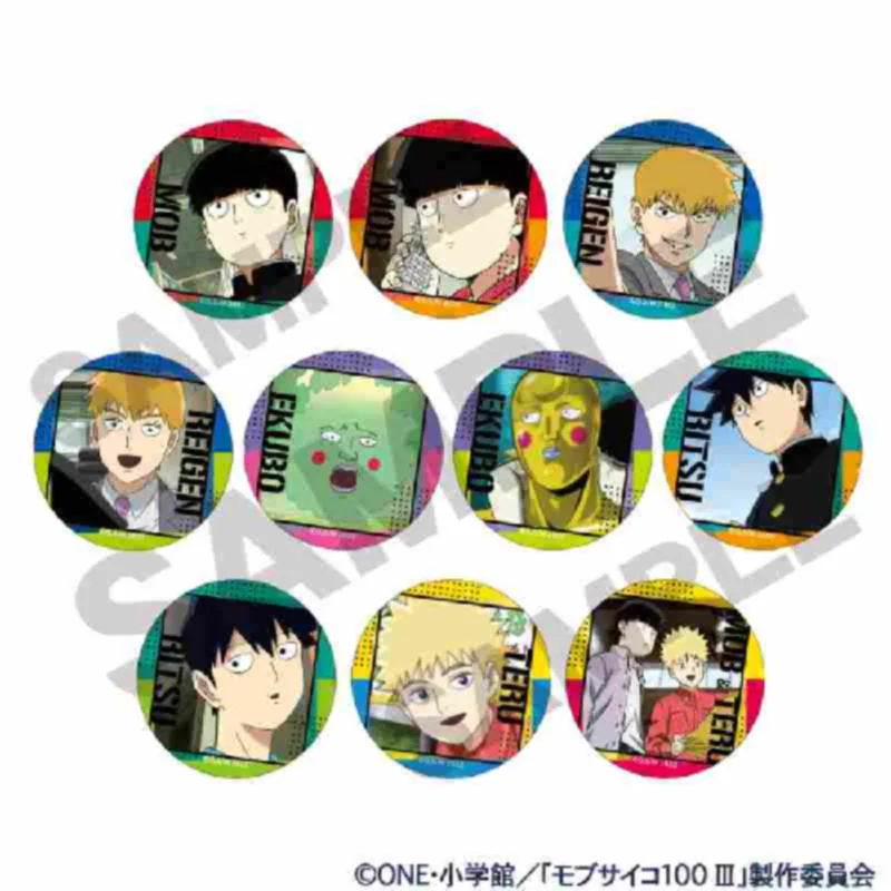 Japan Crux Goods Mob Psycho 100 3 Exchange Type Metal Badges Pendants Peripheral
Japan Crux Goods Mob Psycho 100 3 Exchange Type Metal Badges Pendants Peripheral