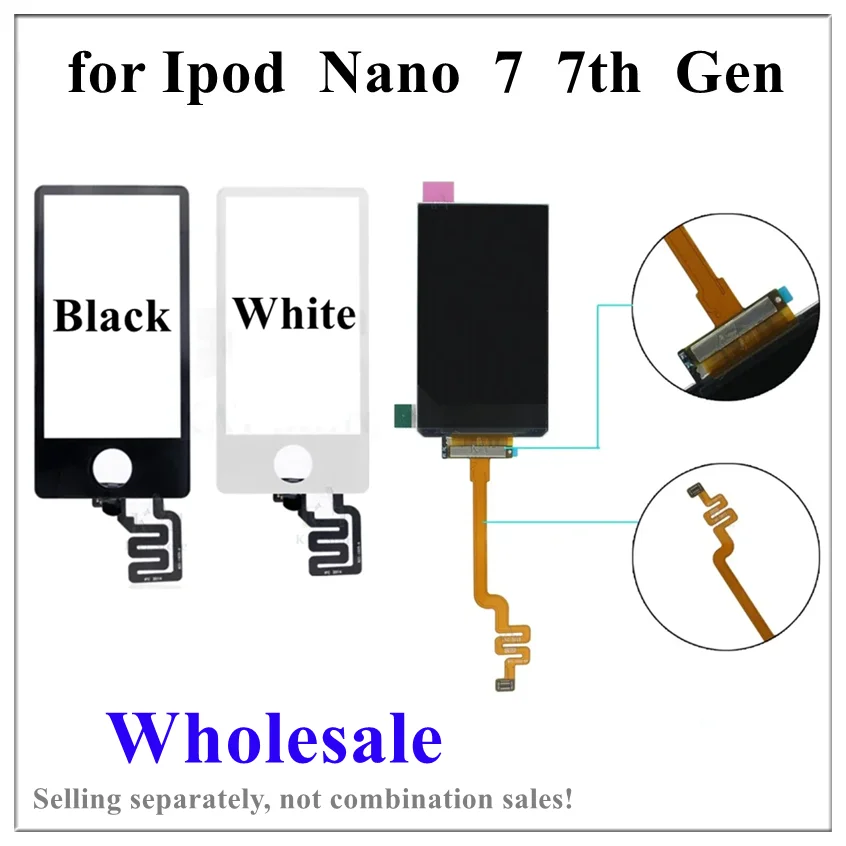 10 шт. стеклянные линзы для сенсорного экрана с панелью дигитайзера, совместимые с iPod Nano 7, запасные части для ЖК-дисплея 7-го поколения
10 шт. стеклянные линзы для сенсорного экрана с панелью дигитайзера, совместимые с iPod Nano 7, запасные части для ЖК-дисплея 7-го поколения