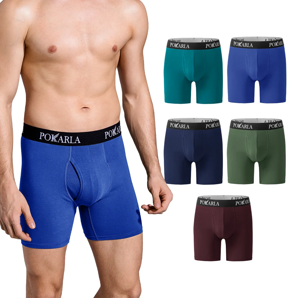 5 Pack Men's Cotton Boxer Briefs Plus Size Wide Anti Slip Waistband Quick Dry Anti Bacterial Breathable Underwear for Men
5 Pack Men's Cotton Boxer Briefs Plus Size Wide Anti Slip Waistband Quick Dry Anti Bacterial Breathable Underwear for Men