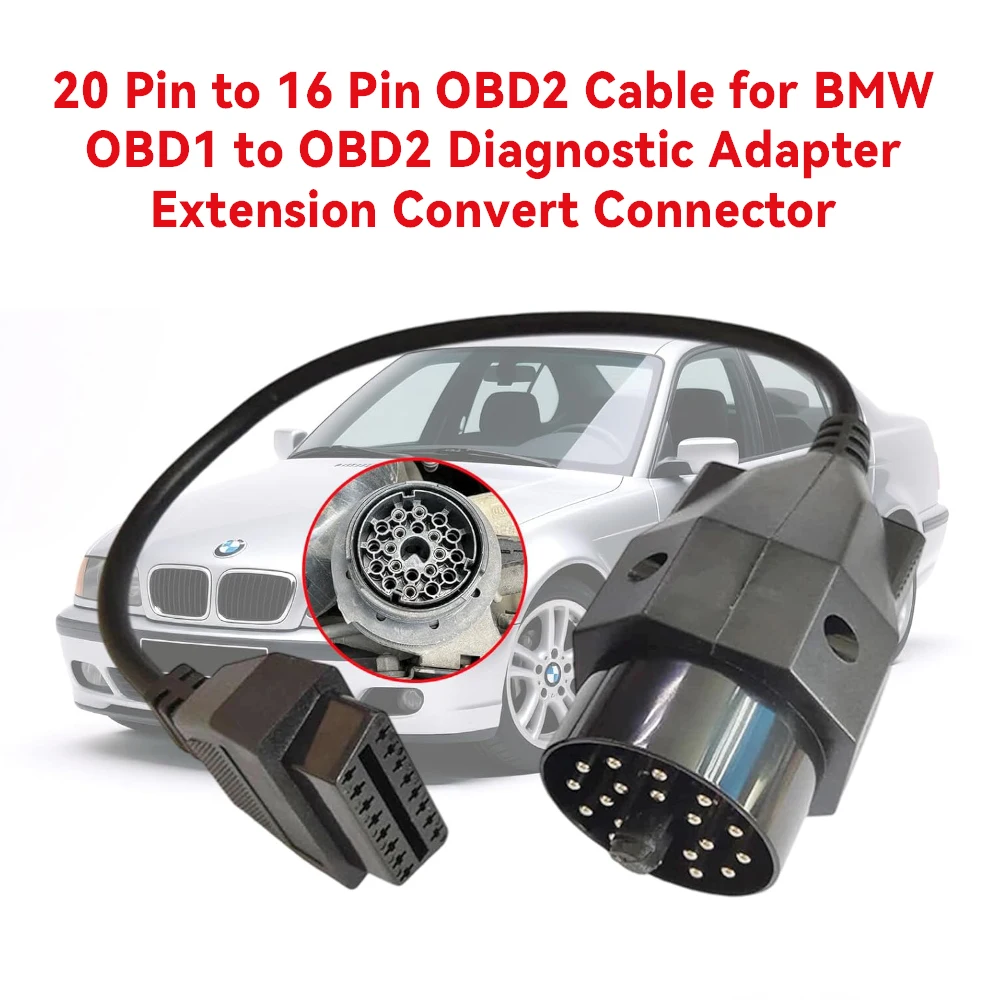 Переходник-удлинитель Obd2 «мама» на 20-контактный разъем OBD1 на кабель OBD II для 20-контактного E31 E32 E34 E36 E39 E38 E53 X 5 Z3
Переходник-удлинитель Obd2 «мама» на 20-контактный разъем OBD1 на кабель OBD II для 20-контактного E31 E32 E34 E36 E39 E38 E53 X 5 Z3