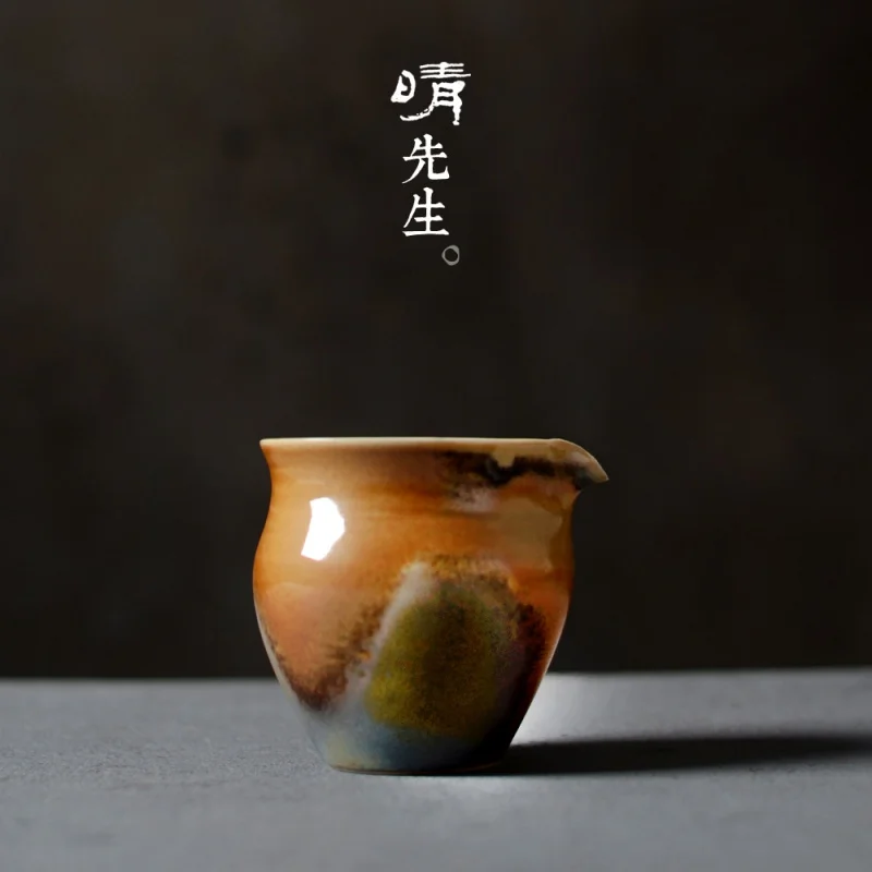 ★Jingdezhen Handmade Pitcher Fair Cup Tea Pot Flambe Kung Fu Tea Teaware Tea Ceremony Utensils Pottery and Firewood Kiln Change
★Jingdezhen Handmade Pitcher Fair Cup Tea Pot Flambe Kung Fu Tea Teaware Tea Ceremony Utensils Pottery and Firewood Kiln Change