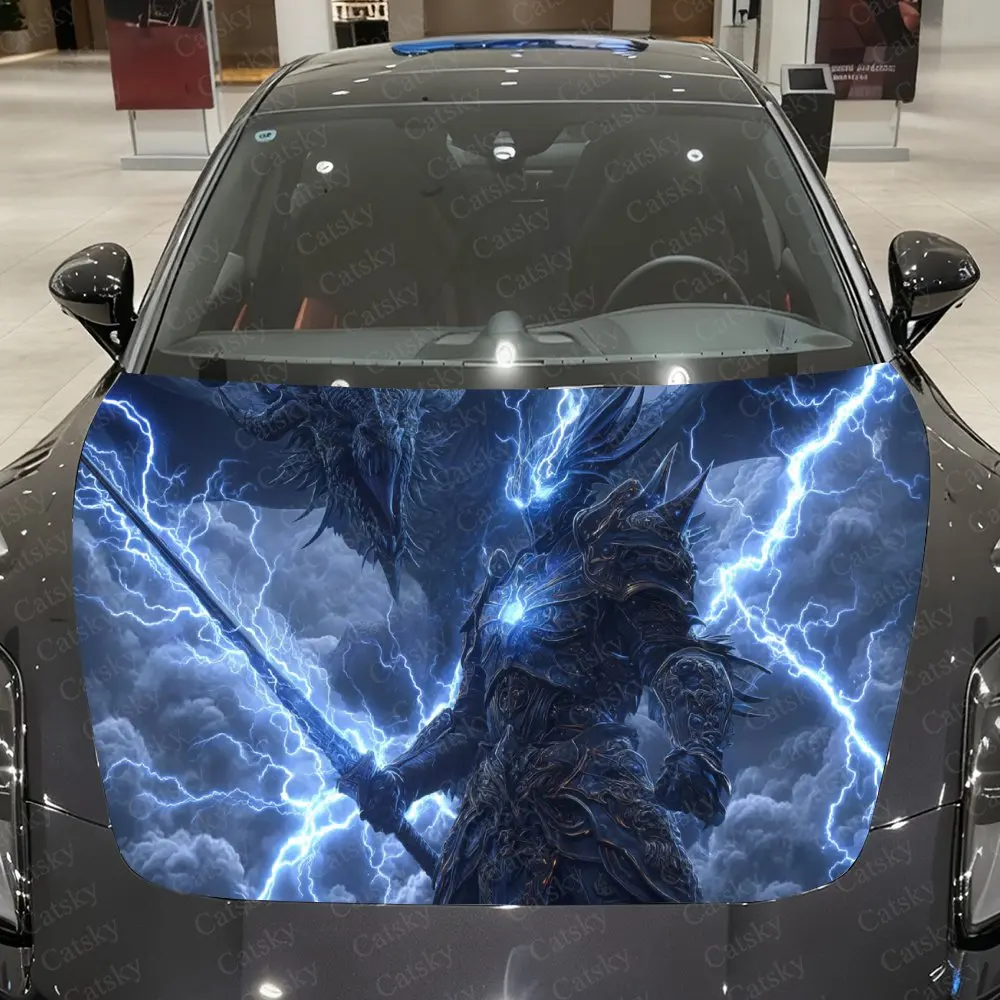 Thunder Dragon Battle Demon Emperor Car Vinyl Wrap, PVC Waterproof Car Hood Sticker, Self-Adhesive Scratch-Resistant Stickers
Thunder Dragon Battle Demon Emperor Car Vinyl Wrap, PVC Waterproof Car Hood Sticker, Self-Adhesive Scratch-Resistant Stickers