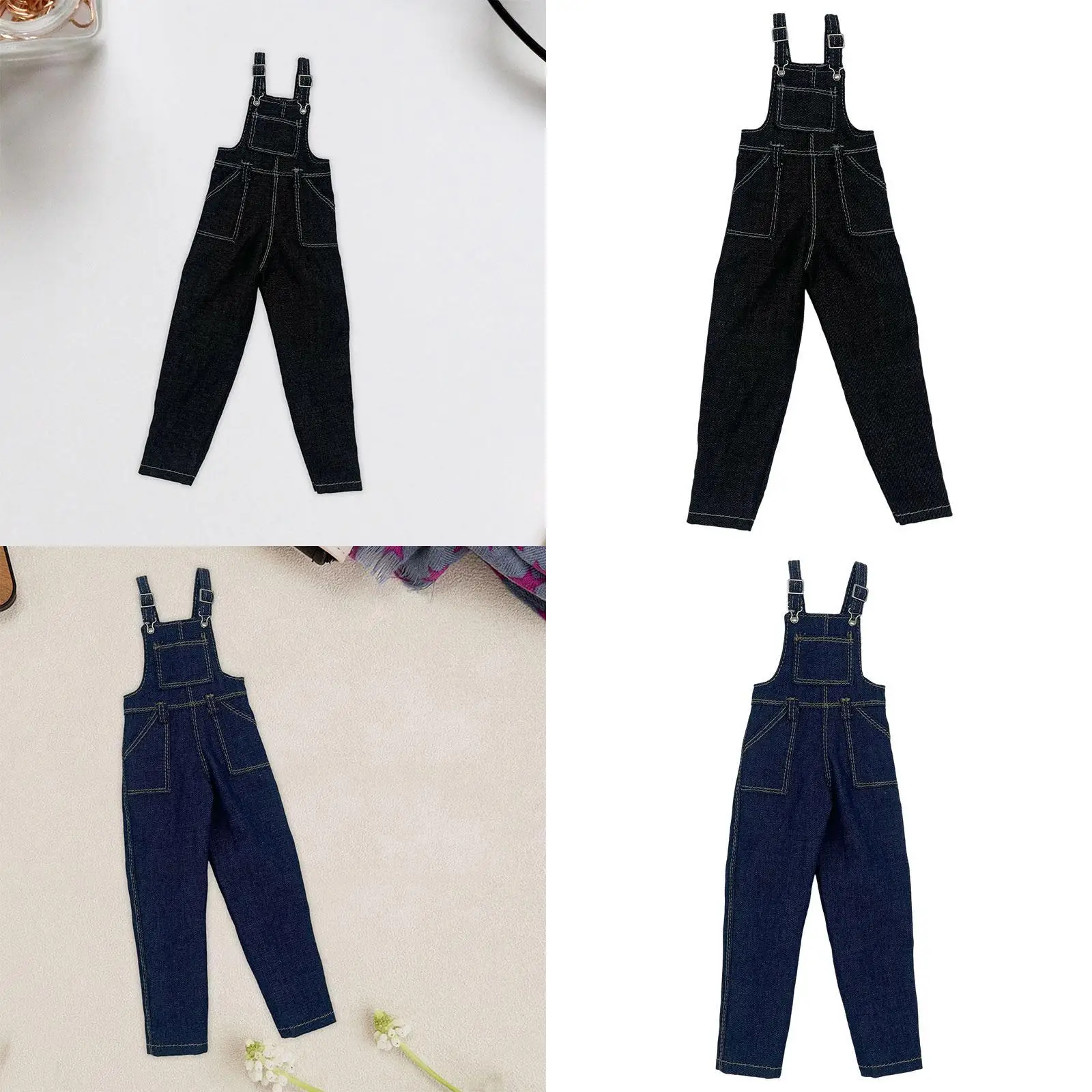 1/6 Scale Female Figure Pants Dress up Costume Doll Decor Cosplay Denim Overalls Miniature Trouser for 12 inch Action Figures
1/6 Scale Female Figure Pants Dress up Costume Doll Decor Cosplay Denim Overalls Miniature Trouser for 12 inch Action Figures