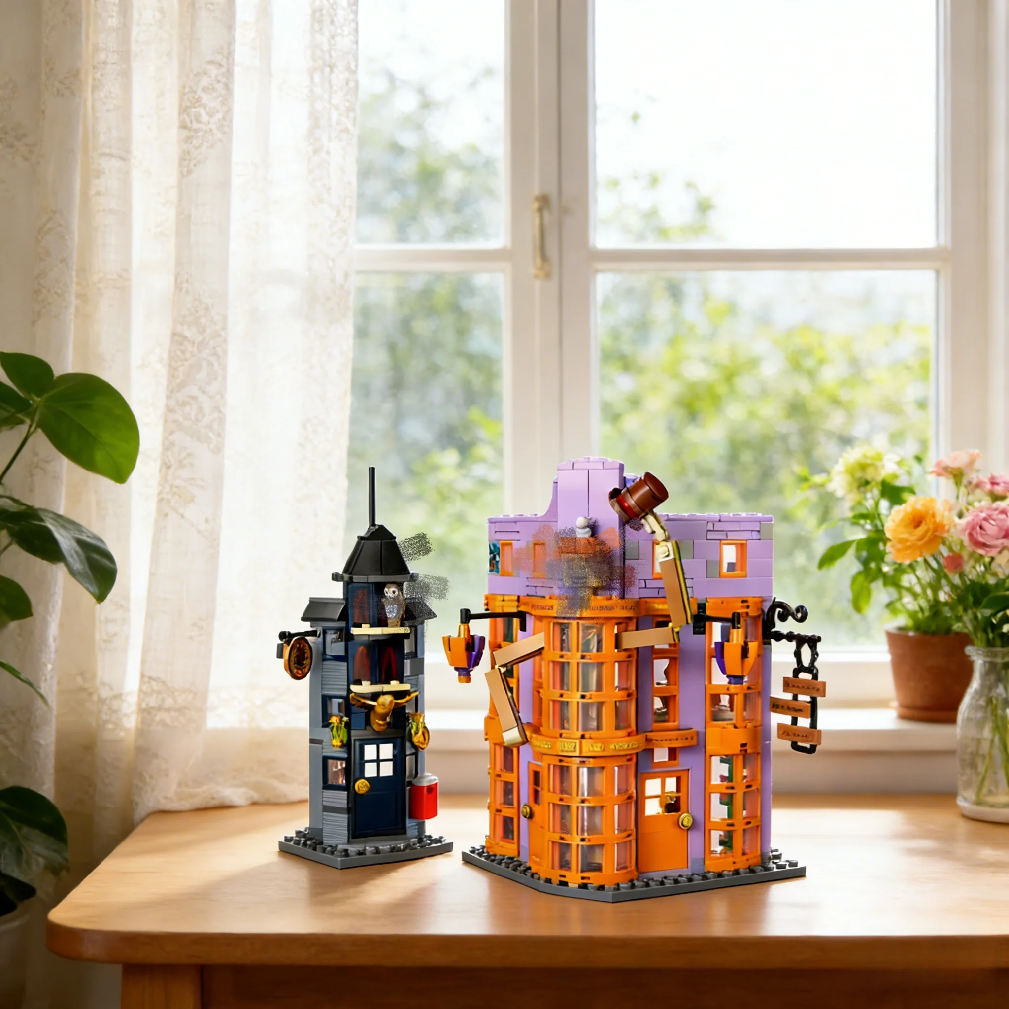 834 pieces of classic magic trick workshop creative building toy models, suitable for children as a Christmas or birthday gift.
834 pieces of classic magic trick workshop creative building toy models, suitable for children as a Christmas or birthday gift.