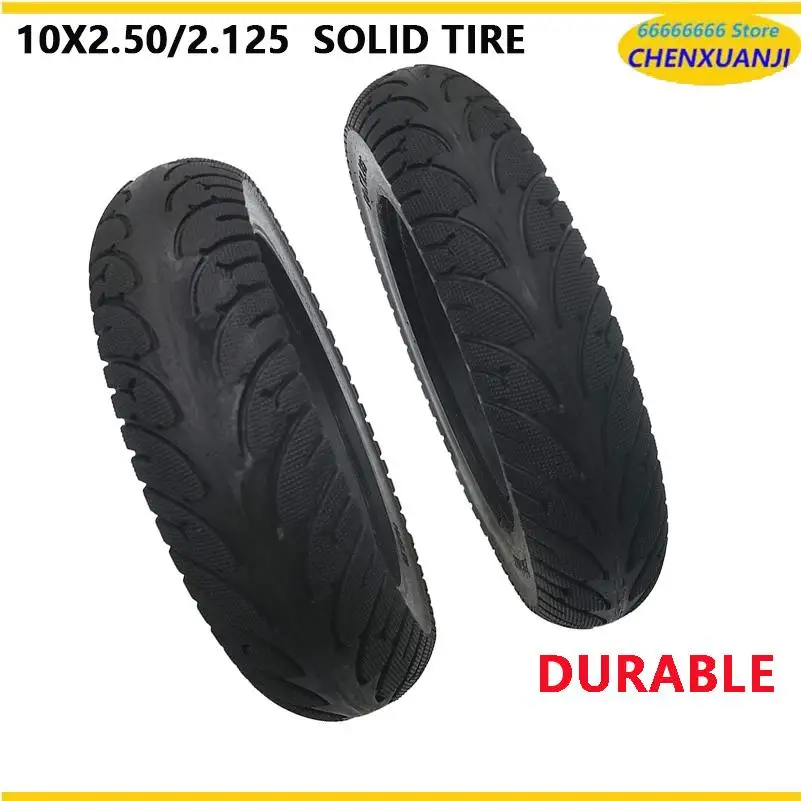 10x2.5 / 10x2.125 Solid Tire Rubber Wheels Tyre Electric Scooter Tire suitable for scooters
10x2.5 / 10x2.125 Solid Tire Rubber Wheels Tyre Electric Scooter Tire suitable for scooters