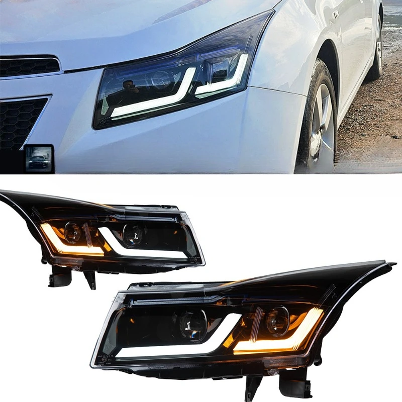Suitable for Chevrolet Cruze 09-14 Cars Headlight Assembly Modified LED Daytime Running Light Turn Signal Automobiles Accessory
Suitable for Chevrolet Cruze 09-14 Cars Headlight Assembly Modified LED Daytime Running Light Turn Signal Automobiles Accessory