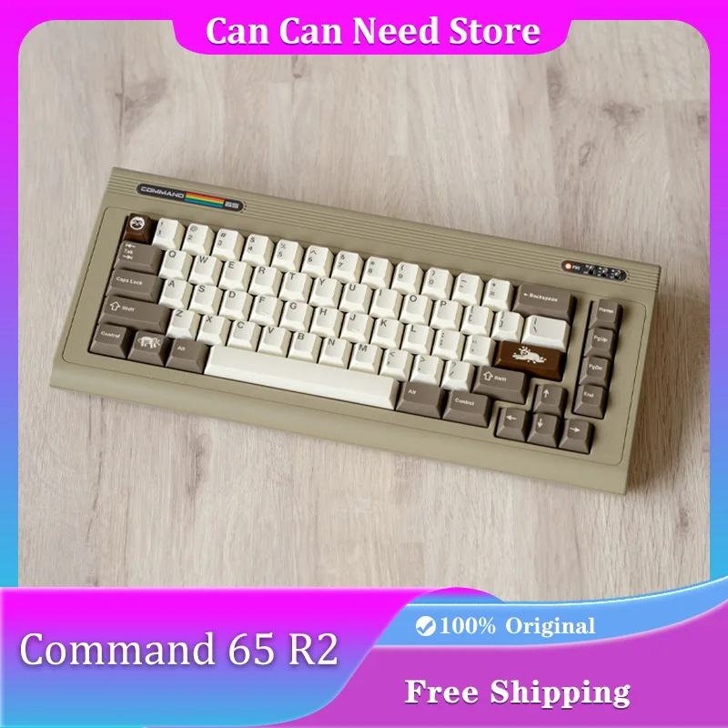 Комплект механической клавиатуры Command 65 R2, трехрежимная прокладка зуммера с горячей заменой, на заказ, 65% комплект офисной игровой клавиатуры в стиле ретро, аксессуары для ПК
Комплект механической клавиатуры Command 65 R2, трехрежимная прокладка зуммера с горячей заменой, на заказ, 65% комплект офисной игровой клавиатуры в стиле ретро, аксессуары для ПК