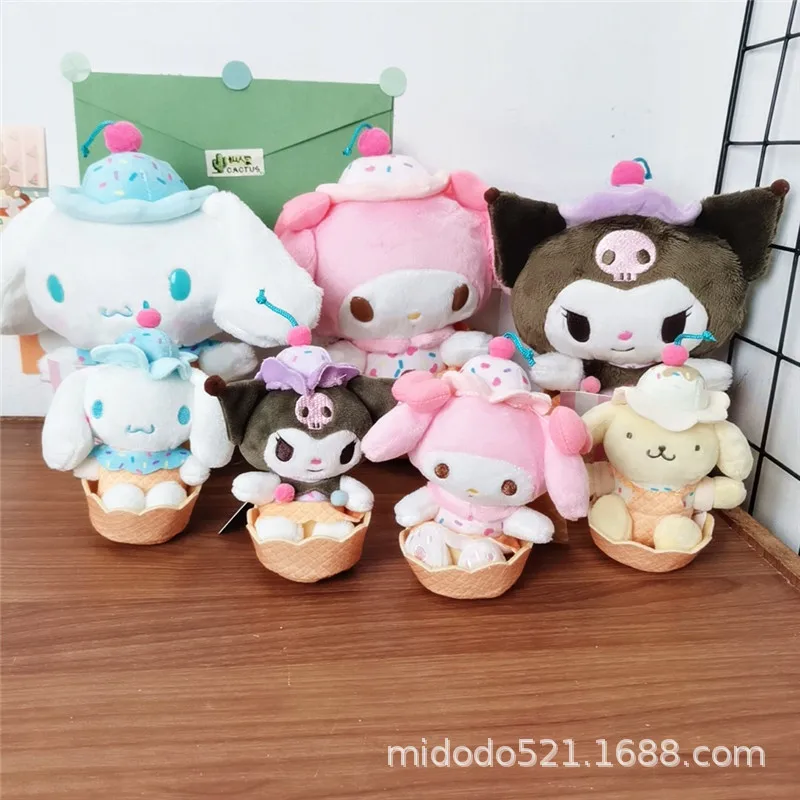 2026 Sanrio Cake-Themed Plush Keychain Kuromi My Melody Cinnamoroll Bag Charm
2026 Sanrio Cake-Themed Plush Keychain Kuromi My Melody Cinnamoroll Bag Charm
