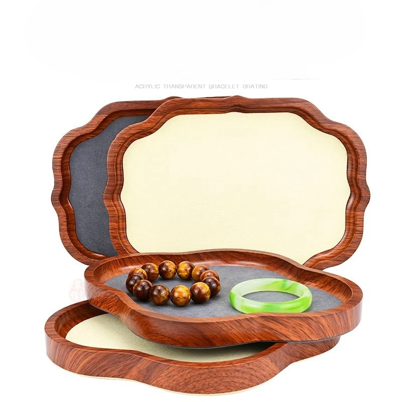 Wood Jewelry Display Tray Storage Organizer for Rings, Earrings & Necklaces for Jeweler Retail Displays Storage Organizer Plate
Wood Jewelry Display Tray Storage Organizer for Rings, Earrings & Necklaces for Jeweler Retail Displays Storage Organizer Plate