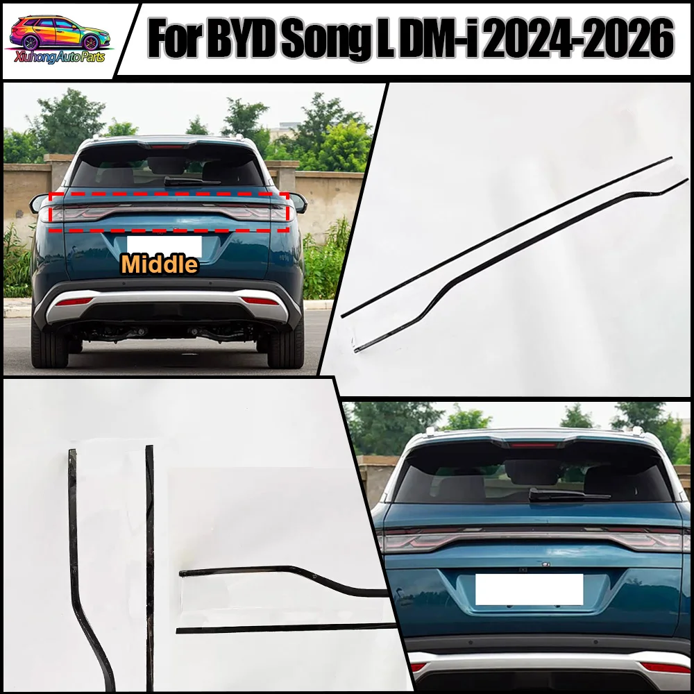 Through Taillight Lens 2024-2026 For BYD Song L DM-i Rear Tail Lamp Cover Brake Lights Shell Replace The Original Lampshade
Through Taillight Lens 2024-2026 For BYD Song L DM-i Rear Tail Lamp Cover Brake Lights Shell Replace The Original Lampshade
