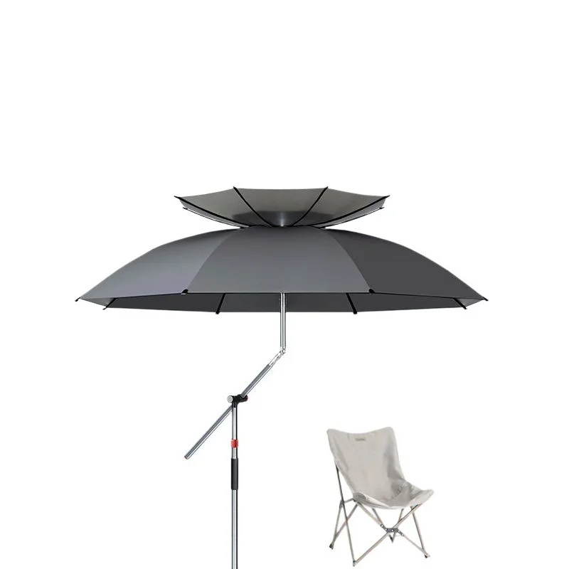 Thickened multifunctional folding large fishing umbrella
Thickened multifunctional folding large fishing umbrella