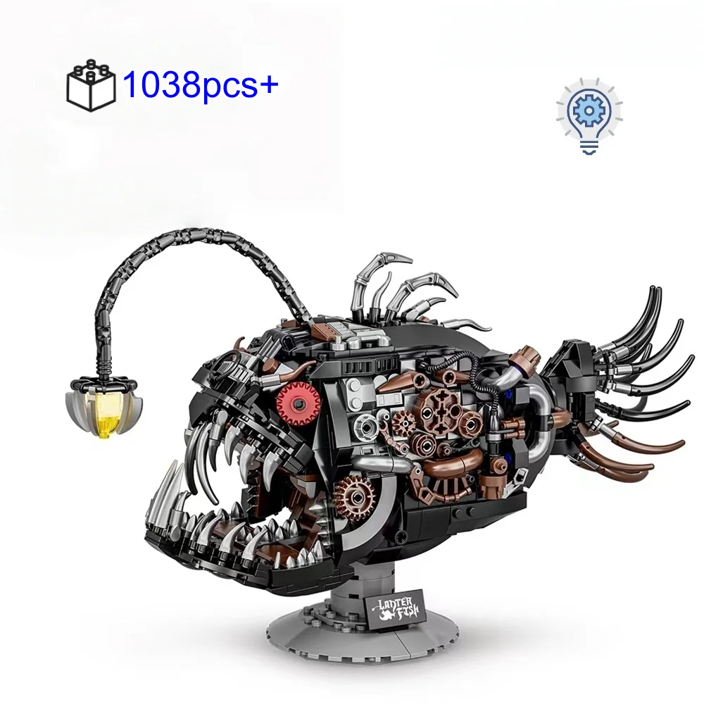 FUNXINEE 2025 механический креативный технический фонарь рыба MOC строительные блоки подарок для мальчиков и девочек для взрослых подарок на Рождество и день рождения
FUNXINEE 2025 механический креативный технический фонарь рыба MOC строительные блоки подарок для мальчиков и девочек для взрослых подарок на Рождество и день рождения