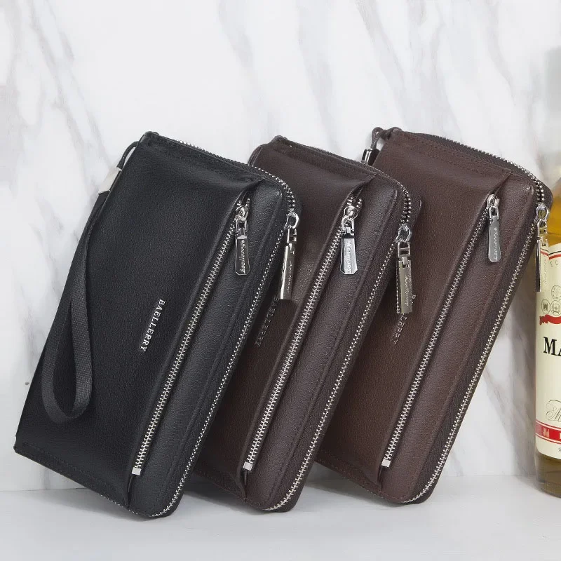 2024 New Purse Men Long Zipper Wallet Fashion Large-capacity Mobile Phone Pocket Double-deck Purse Business Multifunction Wallet
2024 New Purse Men Long Zipper Wallet Fashion Large-capacity Mobile Phone Pocket Double-deck Purse Business Multifunction Wallet