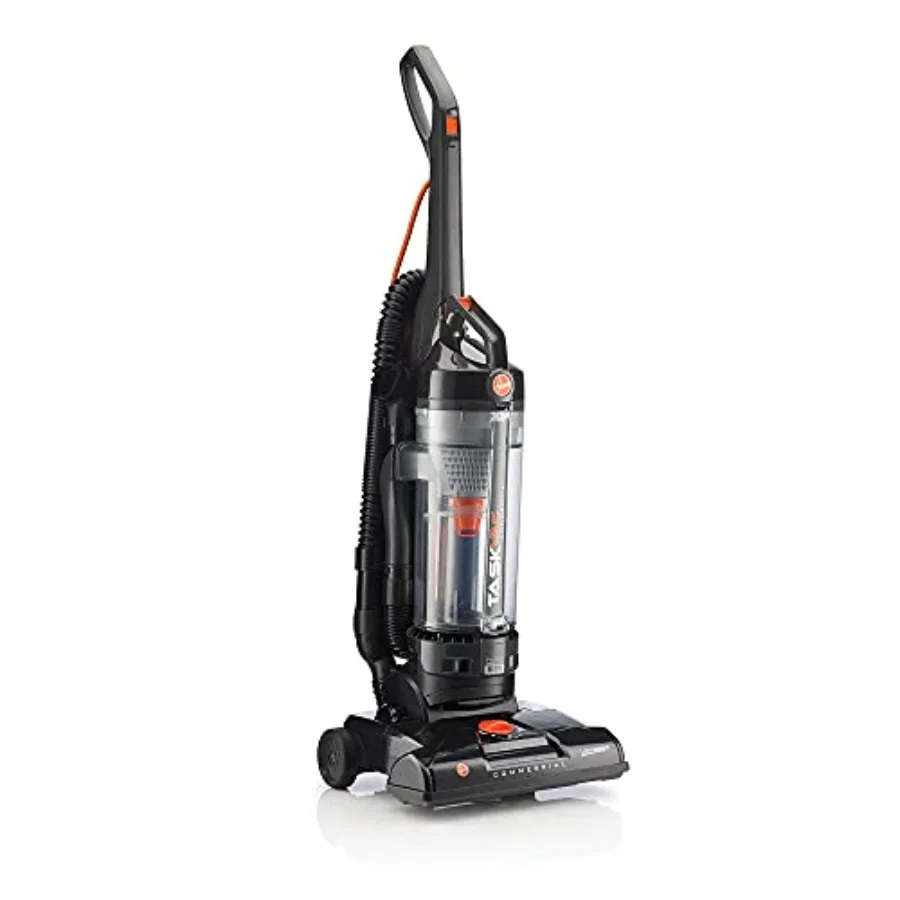 Commercial use upright vacuum cleaner, bagless plastic body, black color, lightweight design with 35-foot cord and easy mainten
Commercial use upright vacuum cleaner, bagless plastic body, black color, lightweight design with 35-foot cord and easy mainten