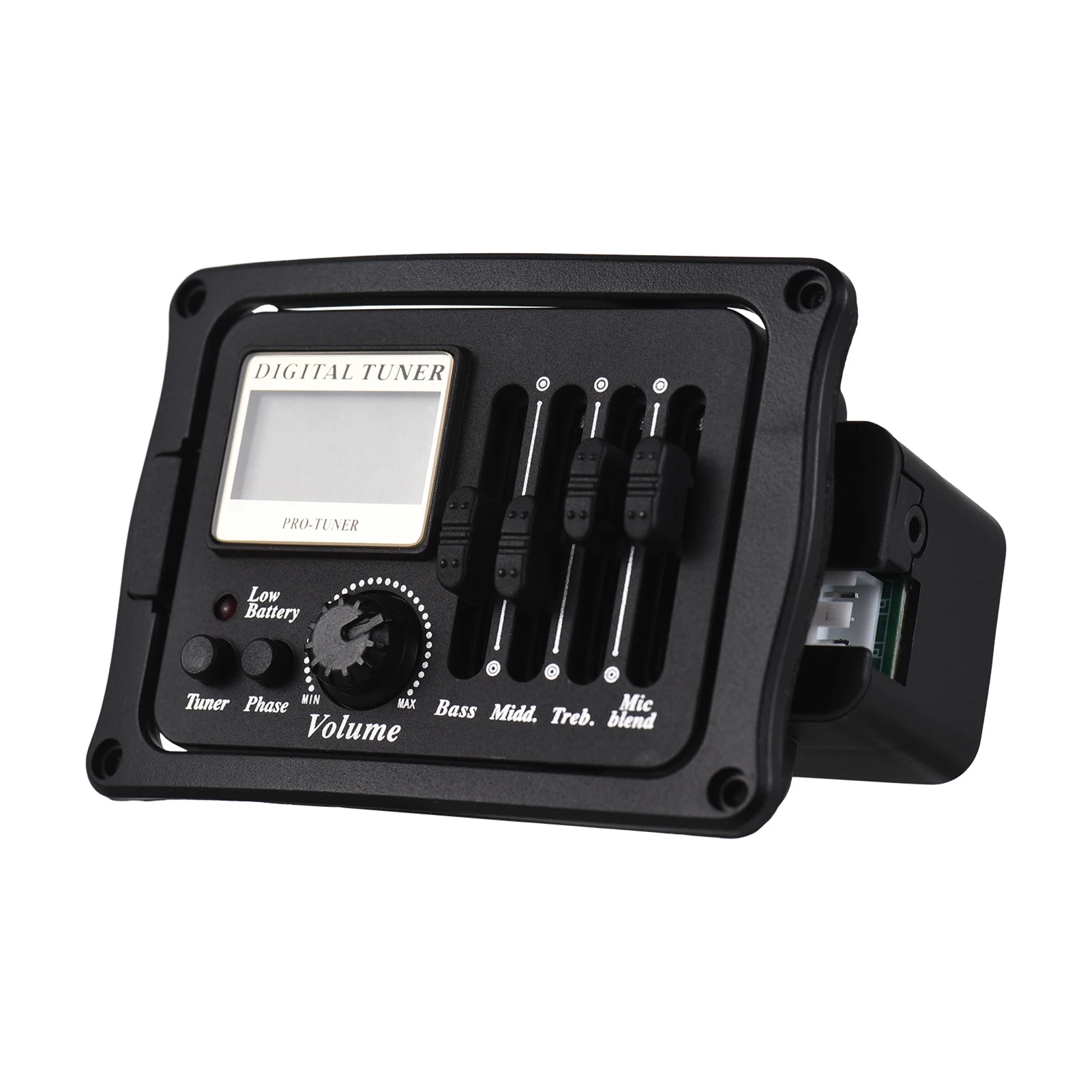 Acoustic Guitar Pickup Folk Classical Guitar Pickup EQ Plate Pickup Multi-color LCD Color Screen Built-in Microphone 
Acoustic Guitar Pickup Folk Classical Guitar Pickup EQ Plate Pickup Multi-color LCD Color Screen Built-in Microphone