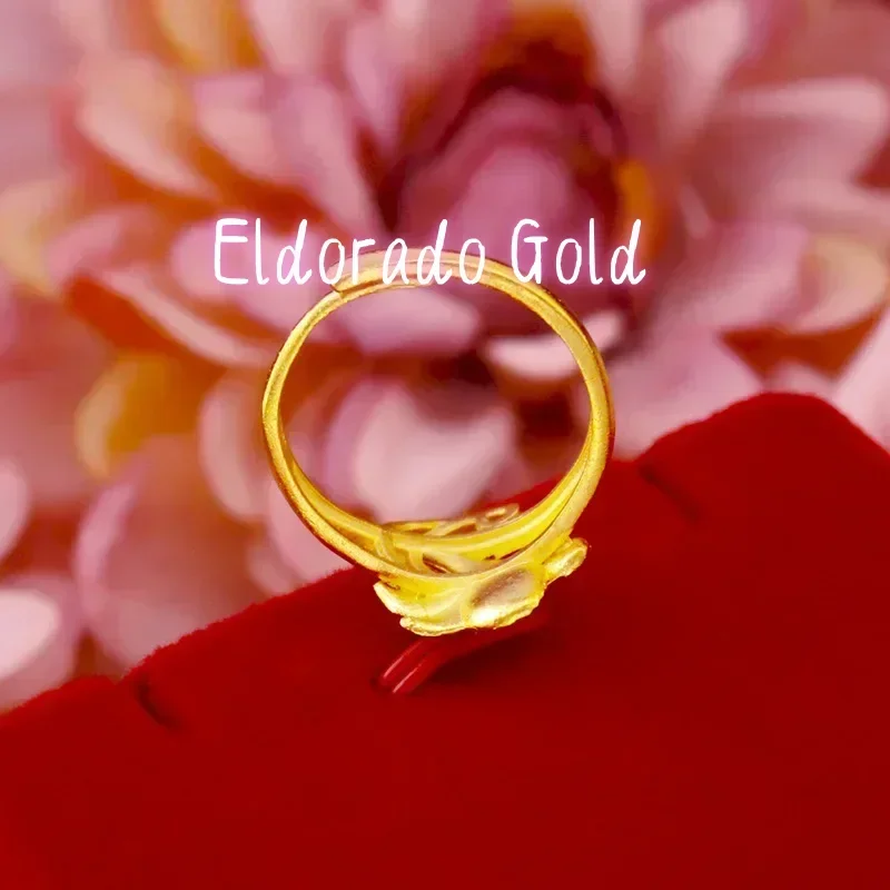 Eldorado Gold 9999 Real Gold 24K Boutique Thai Gold Does Not Fade, Japanese and Korean Gold Women's Iris Flower Opening Color R
Eldorado Gold 9999 Real Gold 24K Boutique Thai Gold Does Not Fade, Japanese and Korean Gold Women's Iris Flower Opening Color R