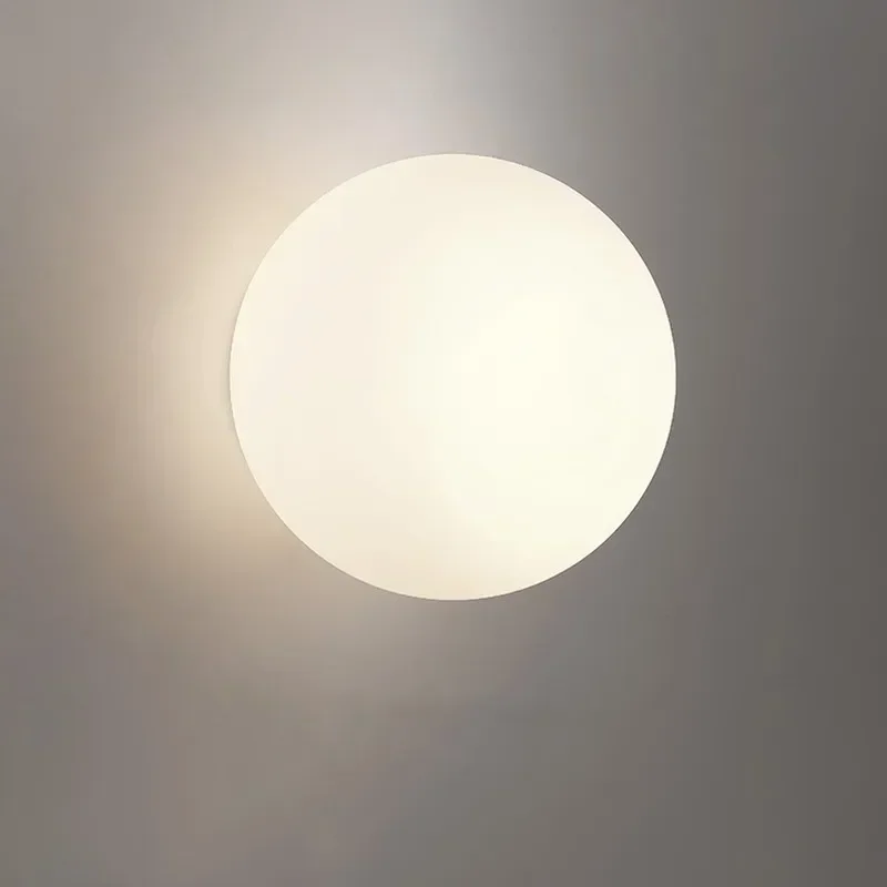Nordic Round Ball Wall Lamp for Living Room Bedroom Bathroom Mirror Lights Home Decor Led Glass Wall Light
Nordic Round Ball Wall Lamp for Living Room Bedroom Bathroom Mirror Lights Home Decor Led Glass Wall Light