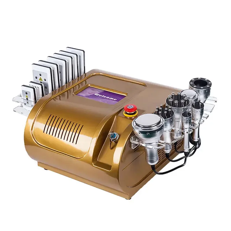 8 in 1 Cavitation Body Slimming Machine Multi Lipolaser Pads Fat Reduction Body Sculpting Weight Loss Face Lift 40k Machine
8 in 1 Cavitation Body Slimming Machine Multi Lipolaser Pads Fat Reduction Body Sculpting Weight Loss Face Lift 40k Machine