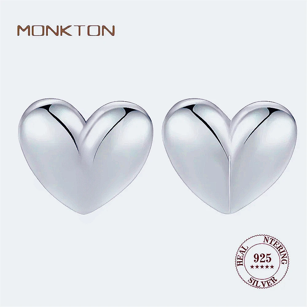 Monkton Solid 925 Sterling Silver Mini Heart Stud Earrings for Women Platinum Plated Hypoallergenic Daily Earrings Jewelry Gifts
Monkton Solid 925 Sterling Silver Mini Heart Stud Earrings for Women Platinum Plated Hypoallergenic Daily Earrings Jewelry Gifts
