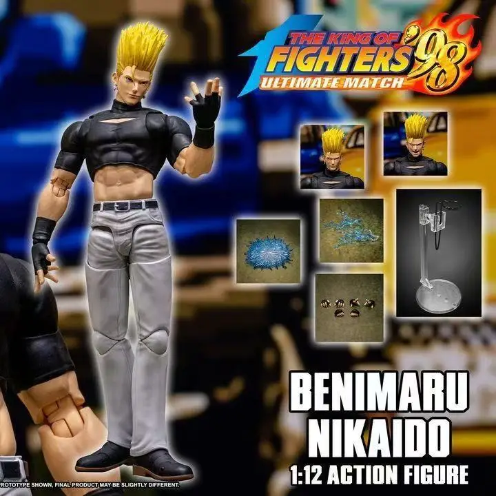 Pre-order Original Storm Arena The King of Fighters '98 Ultimate Match Benimaru Nikaido In Stock Anime Customized Gifts
Pre-order Original Storm Arena The King of Fighters '98 Ultimate Match Benimaru Nikaido In Stock Anime Customized Gifts