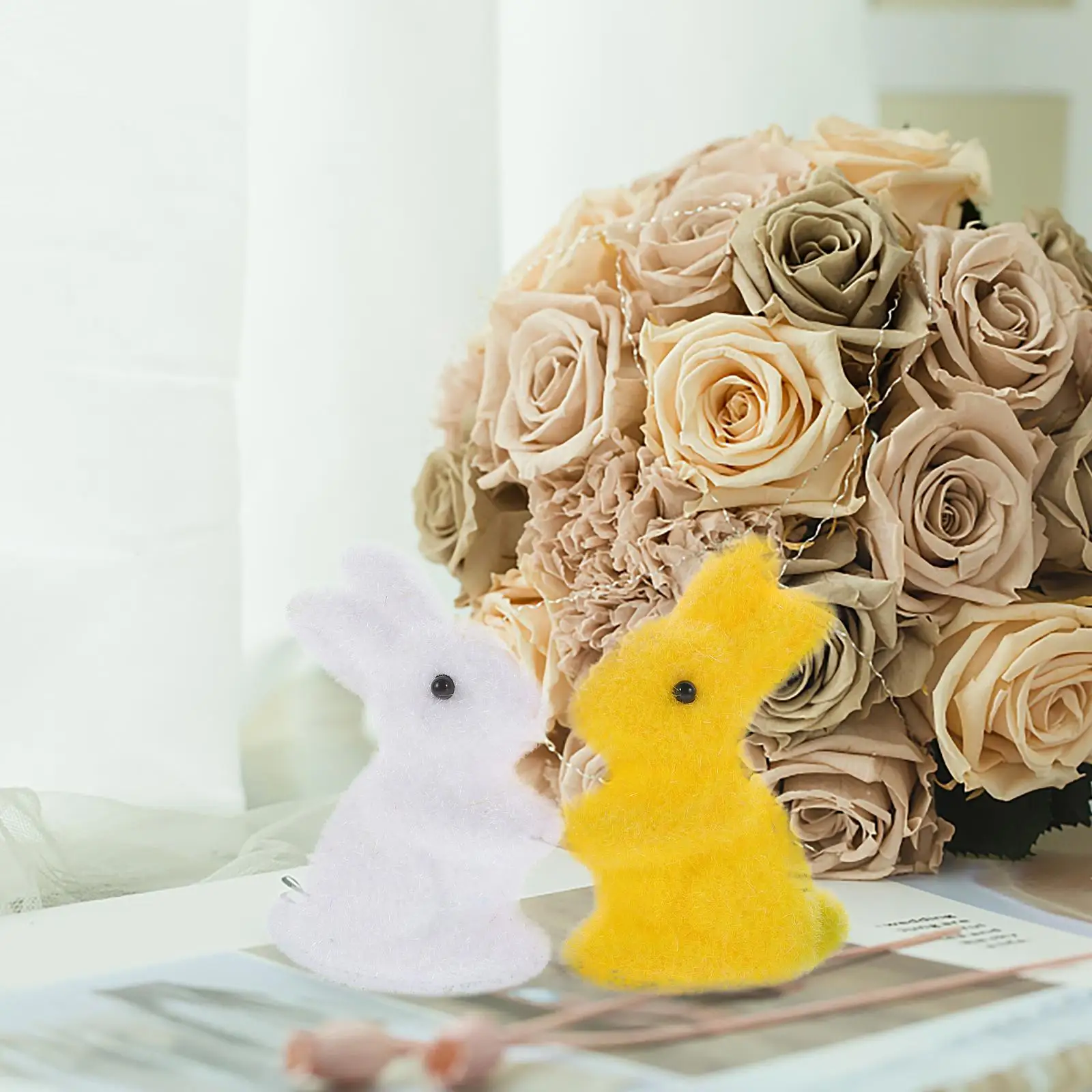 6 Pcs Rabbit Ornament Small Bunny Modeling Statues Ornaments Baby Toys Girl Desktop Foam Tabletop Mini
6 Pcs Rabbit Ornament Small Bunny Modeling Statues Ornaments Baby Toys Girl Desktop Foam Tabletop Mini
