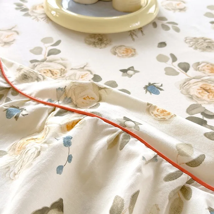 Simple and Elegant Temperament Bedroom Pure Cotton Bed Sheet with Skirt and Lace Korean Style
Simple and Elegant Temperament Bedroom Pure Cotton Bed Sheet with Skirt and Lace Korean Style