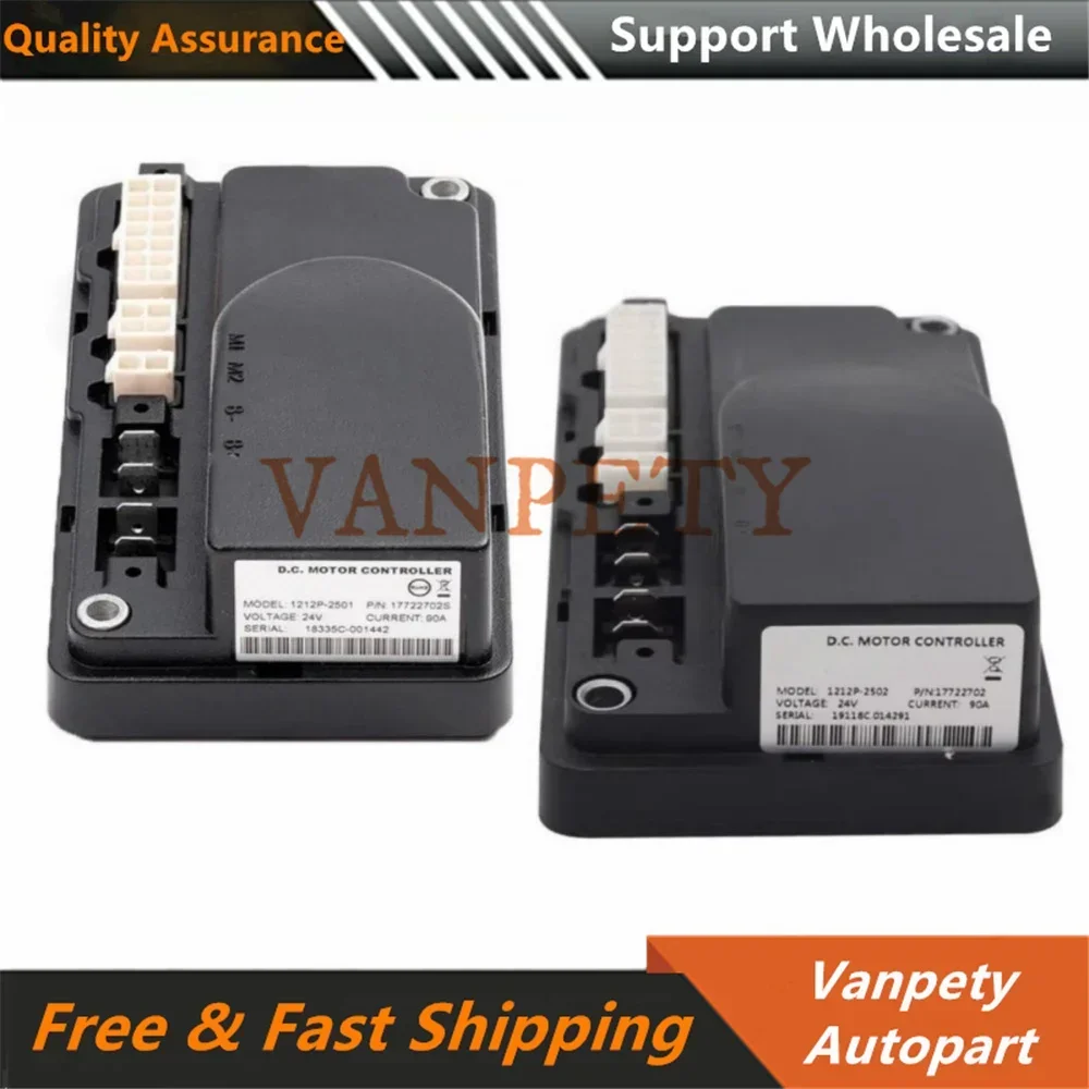 New Controller 1212 1212P-2501 1212P-2502 24V 90A Motor Speed Controller 24 Volt 90 Amp for Scooter Electric Vehicle 1212P2501
New Controller 1212 1212P-2501 1212P-2502 24V 90A Motor Speed Controller 24 Volt 90 Amp for Scooter Electric Vehicle 1212P2501