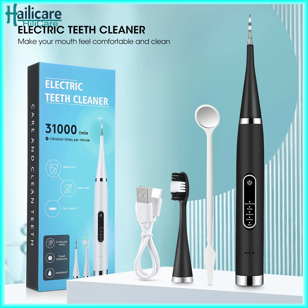 Dental Calculus Removal Electric Teeth Whitening & Cleaning Ultrasonic Tooth Cleaner Scaler Plaque Coffee Stain Tartar Oral Care
Dental Calculus Removal Electric Teeth Whitening & Cleaning Ultrasonic Tooth Cleaner Scaler Plaque Coffee Stain Tartar Oral Care